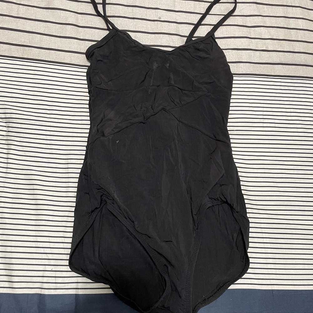 Black Spaghetti Strap Harmonie BodyWear
